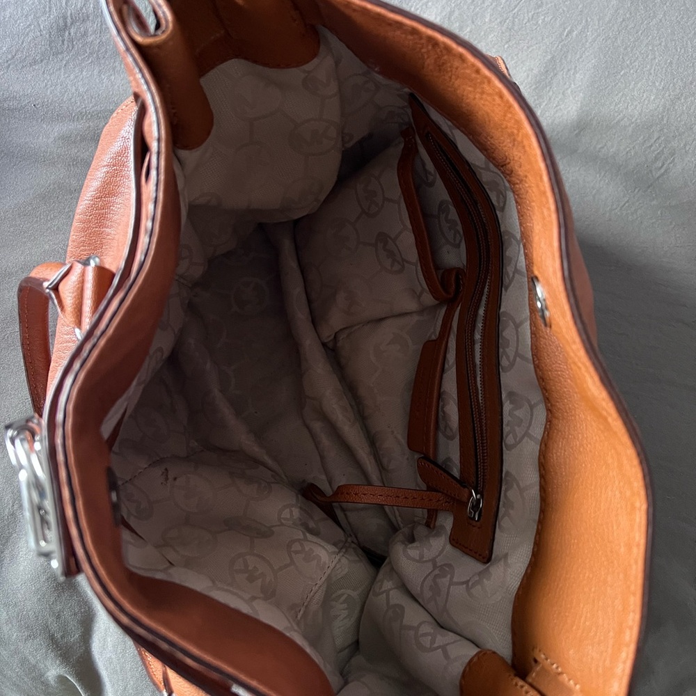 Brown Leather Tote Bag